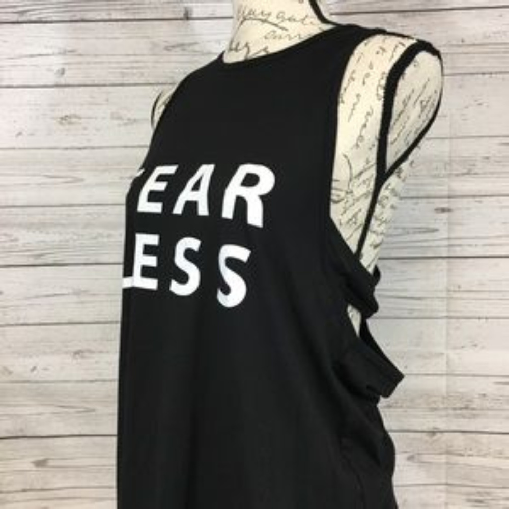 Sam Edelman Black Fearless Sleeveless Tank Top - Picture 3 of 5